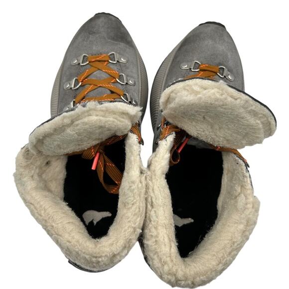 Sorel Women's Gray Out N About III Conquest Ankle Snow Boots Size 8 - Picture 8 of 12